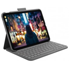 TECLADO  BLUETOOTH FUNDA LOGITECH SLIM FOLIO PARA IPAD