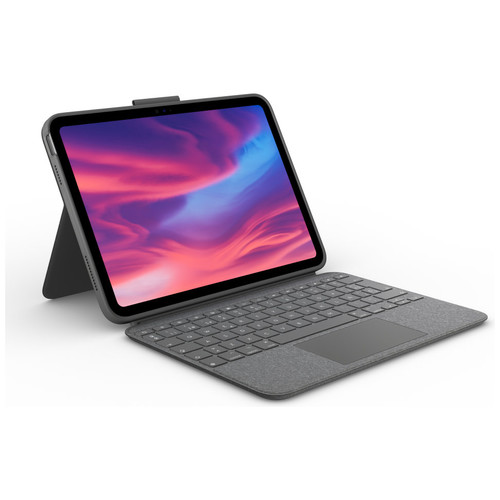 LOGITECH COMBO TOUCH FOR IPAD (10TH GEN)PERP OXFORD GREY ESP - MEDITER-412-IR25 LOGITECH COMBO TOUCH FOR IPAD (10TH GEN)PERP OXFORD GREY ESP - MEDITER-412