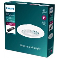 PHILIPS Ventilador techo Amigo LED 20+42W Blanco