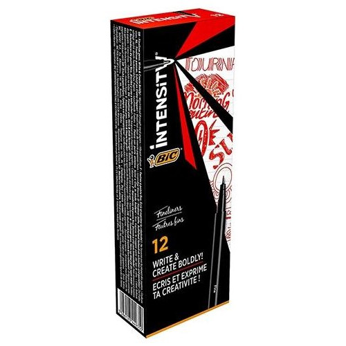 BIC Rotulador Intensity Fine punta fina rojo-IR45 BIC Rotulador Intensity Fine punta fina rojo