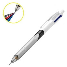 BIC 4Colours Negro, Azul, Verde, Rojo Bolígrafo de punta retráctil con pulsador 12 pieza(s) (MIN12) (Espera 4 dias)-SX51 BIC 4Colours Negro, Azul, Verde, Rojo Bolígrafo de punta retráctil con pulsador 12 pieza(s) (MIN12) (Espera 4 dias)