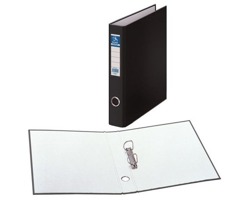 DOHE Carpeta 2 anillas mixtas 40mm folio negro