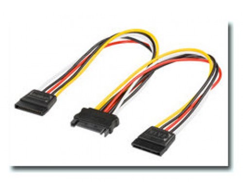 CABLE ALIMENTACION INTERNO A SATA M X 2 SATA H