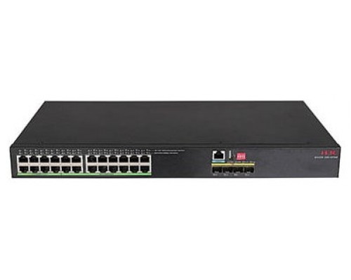 H3C - (9801A2DK) - H3C IE4320-28S-HPWR L2 INDUSTRIAL ETHERNET SWITCH WITH 8*10/100/1000BASE-T POE++ PORTS,16*10/100/1000BASE-T POE+ PORTS AND 4*1G/10GBASE-X SFP PLUS PORTS,WITHOUT POWER SUPPLIES (Espera 4 dias)-SX30 H3C - (9801A2DK) - H3C IE4320-28S-HPWR L2 INDUSTRIAL ETHERNET SWITCH WITH 8*10/100/1000BASE-T POE++ PORTS,16*10/100/1000BASE-T POE+ PORTS AND 4*1G/10GBASE-X SFP PLUS PORTS,WITHOUT POWER SUPPLIES (Espera 4 dias)