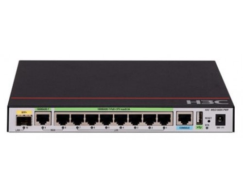 H3C WSG1808X-PWR 10-PORT (9*1000BASE-T AND 1*SFP PLUS) WIREL (Espera 4 dias)