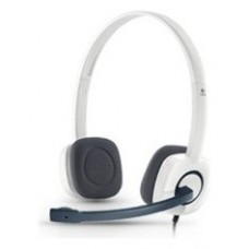 LOGITECH Auriculares con microfono headset h150 blanco