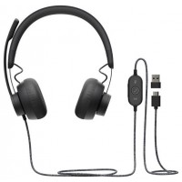 Logitech Auriculares + micro Zone Wired Usb