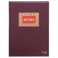 DOHE Libro actas forrado tela 50h numeradas folio