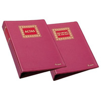 DOHE Libro actas hojas moviles 100h recambiables A4
