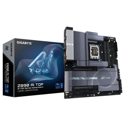 PLACA GIGABYTE Z890 AI TOP,INTEL,1851,Z890,4DDR5,256GB,HDMI+DP+2THUNDERBOLT,8SATA3+4M.2,2LAN10GB+WIFI7+BT5.3,1USB4+12USB3.2,E-ATX (Espera 4 dias)-SX20 PLACA GIGABYTE Z890 AI TOP,INTEL,1851,Z890,4DDR5,256GB,HDMI+DP+2THUNDERBOLT,8SATA3+4M.2,2LAN10GB+WIFI7+BT5.3,1USB4+12USB3.2,E-ATX (Espera 4 dias)
