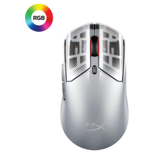 HP Rat&oacute;n gaming inal&aacute;mbrico HyperX Pulsefire Haste 2 S plateado (Espera 4 dias)