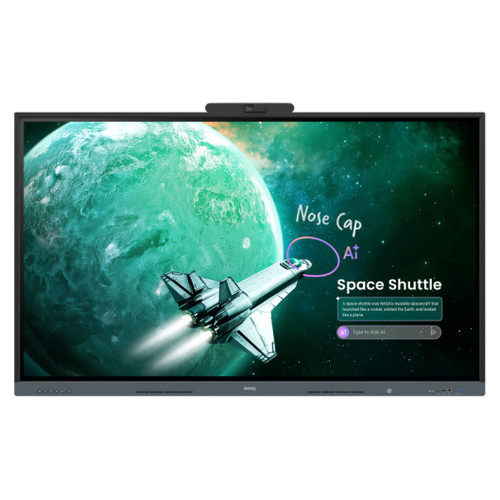 BENQAV PANTALLA INTERACTIVA RE7505AC (9H.FD7TC.DE1) 75", EDLA GOOGLE CERTIFIED, ANDROID 16, 8GB/128GB, NPU 6 TOPS, UHD 3840 x 2160, 42W x2 + SUBWOOFER, GERM-RESISTANT, USB 3.0, RJ45, GARANTIA 3 ANOS (Espera 4 dias)-SX15 BENQAV PANTALLA INTERACTIVA RE7505AC (9H.FD7TC.DE1) 75", EDLA GOOGLE CERTIFIED, ANDROID 16, 8GB/128GB, NPU 6 TOPS, UHD 3840 x 2160, 42W x2 + SUBWOOFER, GERM-RESISTANT, USB 3.0, RJ45, GARANTIA 3 ANOS (Espera 4 dias)