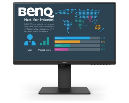 MONITOR BENQ BUSINESS BL2786TC 27” IPS 1080P, FHD, USB-C (65W),  100HZ, EYE-CARE, ERGONÓMICO, HUB USB,  99% SRGB, HDMI, DP, TÜV (Espera 4 dias)