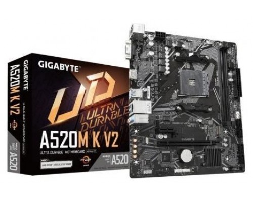 PLACA BASE GIGABYTE A520M K V2 V2