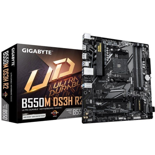 PLACA BASE GIGABYTE B550M DS3H R2-DU20 PLACA BASE GIGABYTE B550M DS3H R2