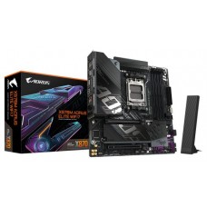 GIGABYTE X870M AORUS ELITE WIFI7 Placa Base &ndash; Compatible con procesadores AMD Ryzen 9000, VRM digital de 14+2+2 fases, hasta 8200 MHz DDR5 (OC), 1 x PCIe 5.0 + 1 x PCIe 4.0, Wi-Fi 7, LAN 2.5 GbE, USB 4 (Espera 4 dias)