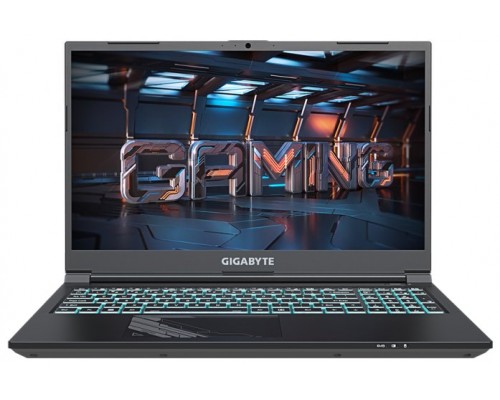 Gigabyte G series G5 KF-5 i5-12500H Portátil 39,6 cm (15.6") Full HD Intel® Core™ i5 16 GB DDR5-SDRAM 512 GB SSD NVIDIA GeForce RTX 4060 Wi-Fi 6E (802.11ax) Windows 11 Home Negro (Espera 4 dias)