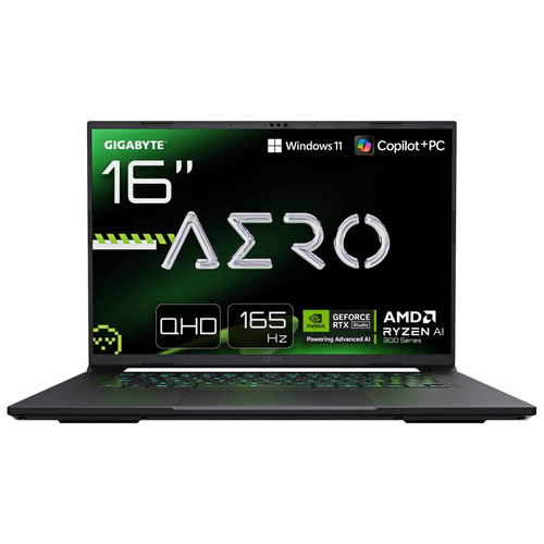 PORTATIL GIGABYTE AERO X16 2WHA3ESC65AH R9-370HX 32GB 1TB RTX5070 16"FHD W11H-SX15 PORTATIL GIGABYTE AERO X16 2WHA3ESC65AH R9-370HX 32GB 1TB RTX5070 16"FHD W11H