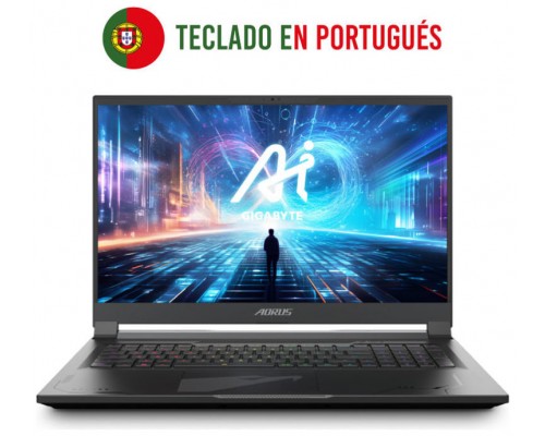 PORTATIL GIGABYTE AORUS 17X AXG-64PT665SH I9 13980HX 4080 32GB 2TB 17" W11H