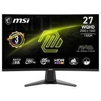 MSI MAG 27CQ6F pantalla para PC 68,6 cm (27") 2560 x 1440 Pixeles Quad HD LCD Negro (Espera 4 dias)-SX18 MSI MAG 27CQ6F pantalla para PC 68,6 cm (27") 2560 x 1440 Pixeles Quad HD LCD Negro (Espera 4 dias)