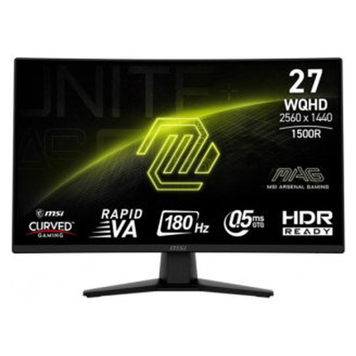 MSI MAG274CQF Monitor 27" WQHD 180hz curv-IA18 MSI MAG274CQF Monitor 27" WQHD 180hz curv