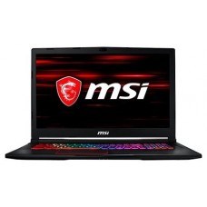 PORTATIL GAMING MSI GE73 I7-8750H-16G-256SSD+1T-GTX1060-17-W10