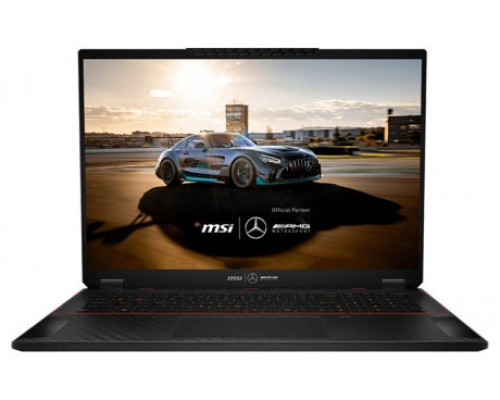 MSI PORTATIL STEALTH 18 MERCEDESAMG A1VHG-081ES. 18" IPS-LEVEL UHD+ (3840X2400) 120HZ. ULTRA 9 PROCESSOR 185H. NVIDIA GEFORCE RTX 4080, GDDR6 12GB. DDR5 16GB*2. WIN 11 HOME ADV. BLACK (Espera 4 dias)