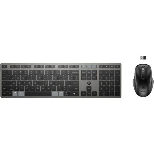 HP Combo 725 Teclado + Raton recargables multidispositivo inalambricos-IR30 HP Combo 725 Teclado + Raton recargables multidispositivo inalambricos