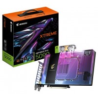 GIGABYTE AORUS GeForce RTX 5090 XTREME WATERFORCE WB 32G Tarjeta Gráfica - 32 GB GDDR7, 512 bits, PCI-E 5.0, 2655 MHz Frecuencia Base, 3 x DP 2.1a, 1 x HDMI 2.1b, NVIDIA DLSS 4, GV-N5090AORUSX WB-32GD (Espera 4 dias)