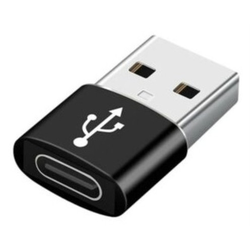 ADAPTADOR GEMBIRD USB AM A TIPO C HEMBRA, NEGRO-SX61 ADAPTADOR GEMBIRD USB AM A TIPO C HEMBRA, NEGRO