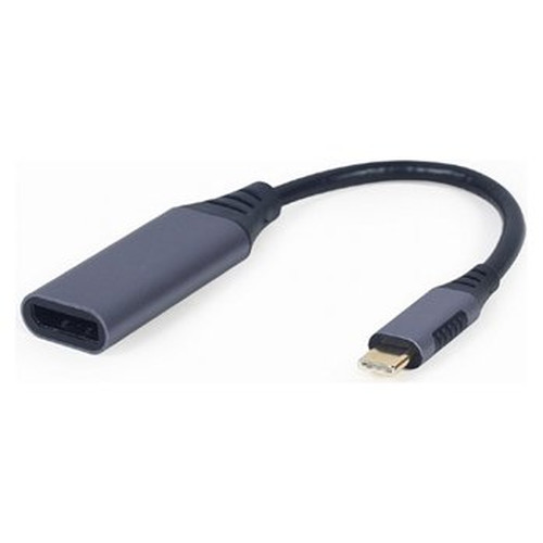 ADAPTADOR GEMBIRD USB TIPO C A DISPLAYPORT MACHO, GRIS ESPACIAL-SX60 ADAPTADOR GEMBIRD USB TIPO C A DISPLAYPORT MACHO, GRIS ESPACIAL