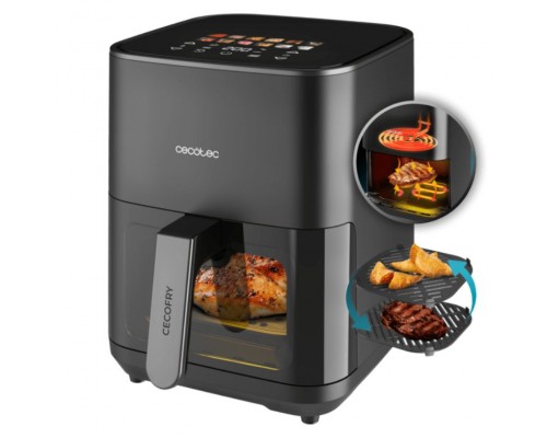 FREIDORA DE AIRE CECOTEC CECOFRY&GRILL DUOHEAT 4000 4 L POTENCIA 1900W