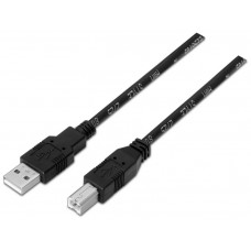 CABLE USB AISENS USB2.0 A/M - B/M 1.8M NEGRO IMPRESORA