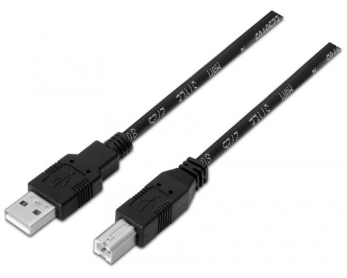 CABLE USB AISENS USB2.0 A/M - B/M 1.8M NEGRO IMPRESORA