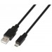 CABLE USB AISENS USB2.0 A/M-MICRO - B/M 1.8M NEGRO