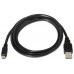 CABLE USB AISENS USB2.0 A/M-MICRO - B/M 1.8M NEGRO