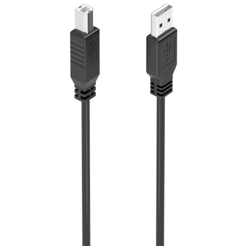 AISENS - CABLE USB 2.0 CON AMPLIFICADOR, TIPO A/M-B/M, NEGRO, 10M
