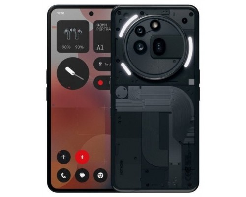 Nothing Phone (3a) Pro 17,2 cm (6.77") SIM doble Android 15 5G USB Tipo C 12 GB 256 GB 5000 mAh Negro (Espera 4 dias)