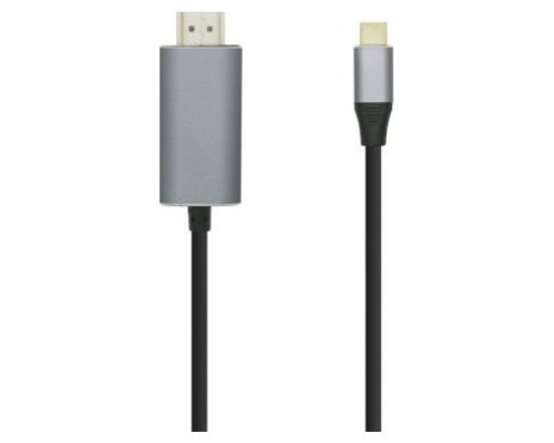 AISENS - CABLE CONVERSOR USB-C A HDMI NEGRO, 1.8M