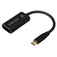 CONVERSOR USB-C-M A DISPLAYPORT-H 8K60HZ ALUNINIO