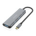 AISENS - HUB USB 3.2 GEN2 10G USB-C, USB-C/M-1xUSB-C/H-3xUSB-A/H, GRIS, 15CM-IR30 AISENS - HUB USB 3.2 GEN2 10G USB-C, USB-C/M-1xUSB-C/H-3xUSB-A/H, GRIS, 15CM