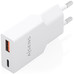 AISENS - CARGADOR ULTRA DELGADO GaN 30W, 1xUSB-C PD3.0 QC4.0, 1xUSB-A QC3.0, BLANCO-IR35 AISENS - CARGADOR ULTRA DELGADO GaN 30W, 1xUSB-C PD3.0 QC4.0, 1xUSB-A QC3.0, BLANCO
