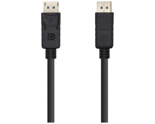 AISENS - CABLE DISPLAYPORT V1.2  NEGRO, 5.0M