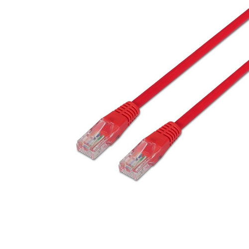 AISENS - CABLE DE RED LATIGUILLO RJ45 CAT.5E UTP AWG24, ROJO, 0.5M-IR56 AISENS - CABLE DE RED LATIGUILLO RJ45 CAT.5E UTP AWG24, ROJO, 0.5M