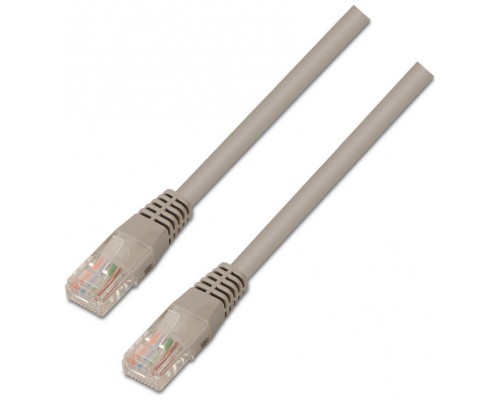 CABLE RED AISENS LATIGUILLO RJ45 CAT.5E FTP AWG24 GRIS 0.5M