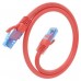 CABLE RED LATIGUILLO RJ45 CAT.6 UTP AWG26 CCA ROJO