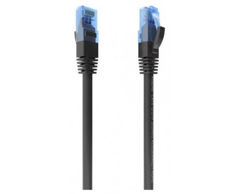 Aisens Cable RJ45 Cat.6 UTP AWG26 CCA Negro 1.0M