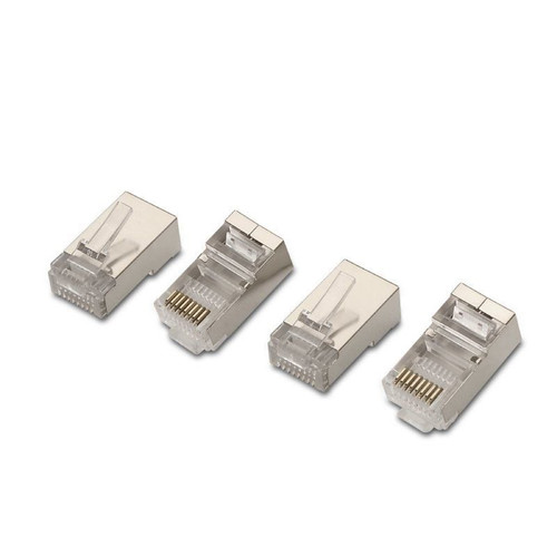 AISENS - CONECTOR RJ45 8 HILOS FTP CAT.6 AWG24 (10 UDS)
