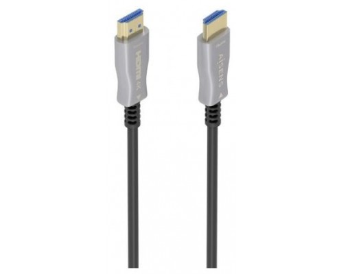 AISENS - CABLE HDMI V2.0 AOC PREMIUM ALTA VELOCIDAD / HEC 4K@60HZ 18GBPS, A/M-A/M, NEGRO, 10M