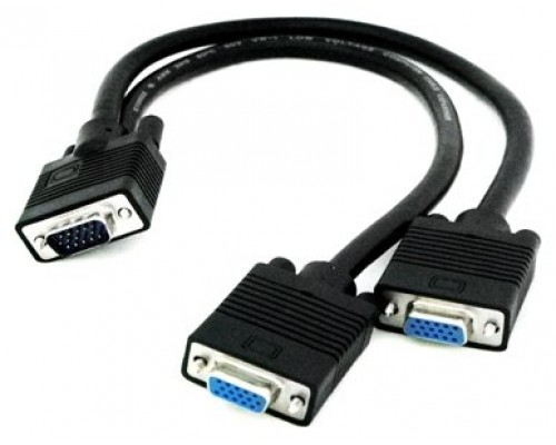 CABLE VGA DOBLE DB15M 2XDB15H